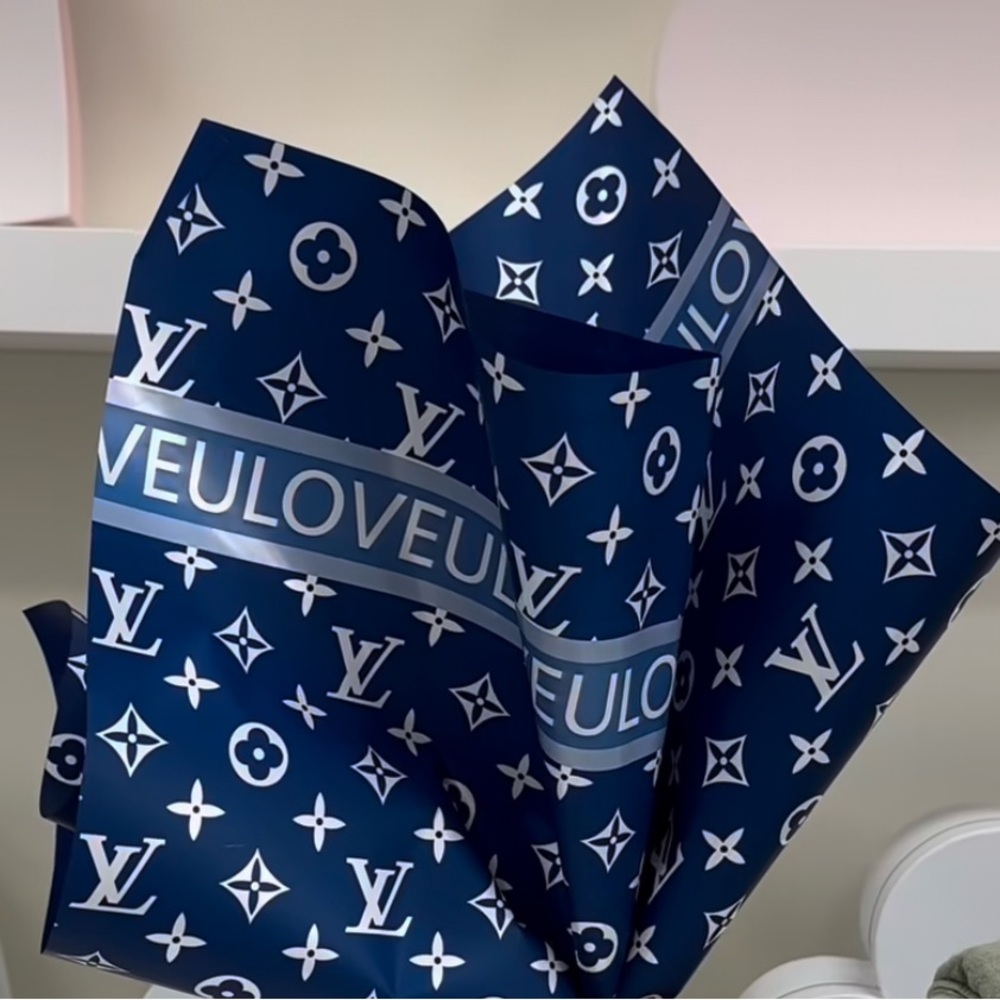 Korean Wrapping paper Luxury Brands Waterproof 20 Sheets - Same Day Shipping